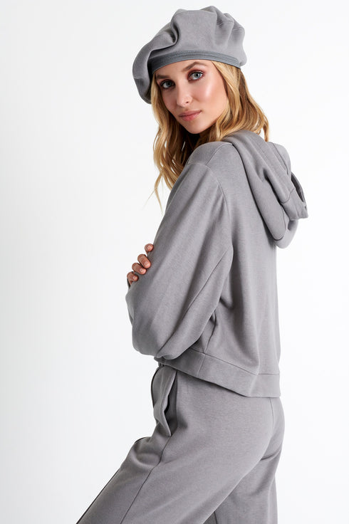 Shan Mila Puff sleeve hoodie